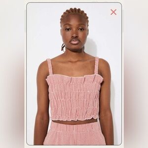 Rita Row Mercury Vichy Top Checkered XS